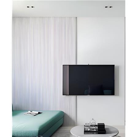ECOCLASS WALL LINE 300X16X1.5CM M6-07 MIKI WHITE 0.48M2 1pc