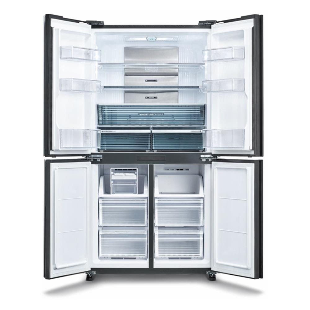 SHARP MULTIDOOR REFRIGERATOR SJF921VMSS 750L DARK GREY