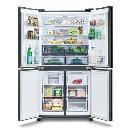 SHARP MULTIDOOR REFRIGERATOR SJF921VGK 750L BLACK