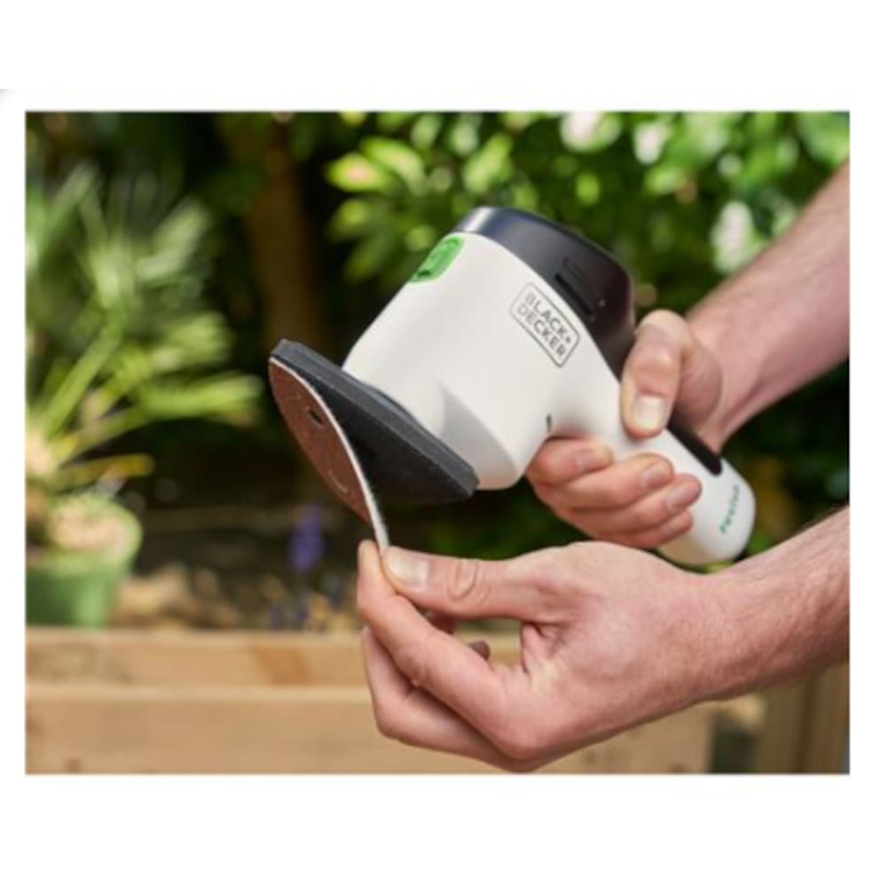 BLACK & DECKER CORDLESS DETAIL SANDER REVIVA REVDS12C-B1 12V