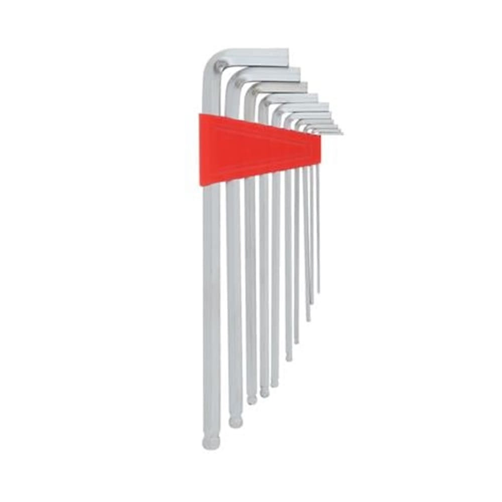 HEX KEY SET MATALL (BALL POINT) 10PCS/EA