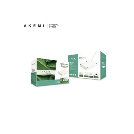 AKEMI NATURALE VENTILATED CONTOUR LATEX PILLOW