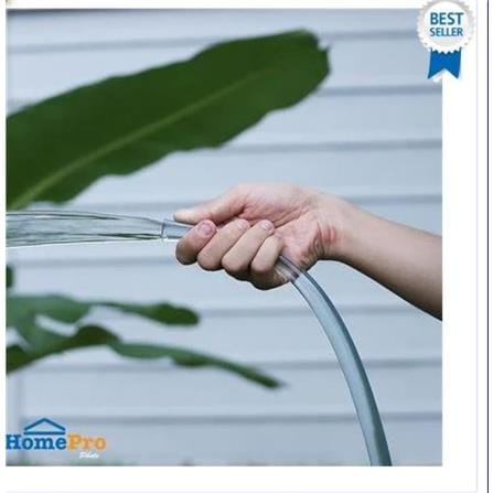 PVC CLEAR HOSE SPRING 5/8"X10M