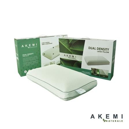 AKEMI NATURALE DUAL DENSITY LATEX PILLOW