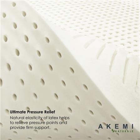 AKEMI NATURALE DUAL DENSITY LATEX PILLOW