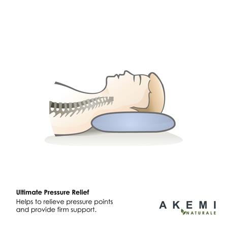 AKEMI NATURALE DUAL DENSITY LATEX PILLOW