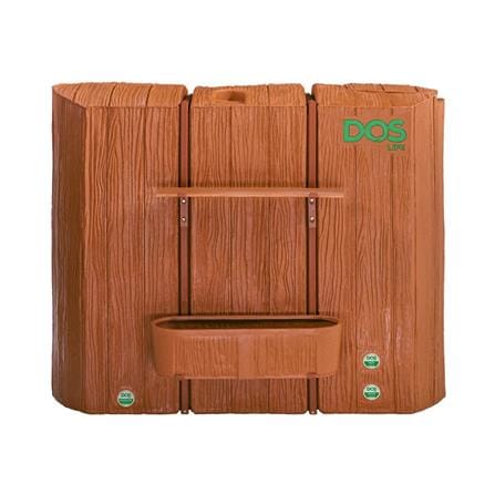 DOSLIFE POLYMER WATER TANK TIMBERA 900L LITE OAK