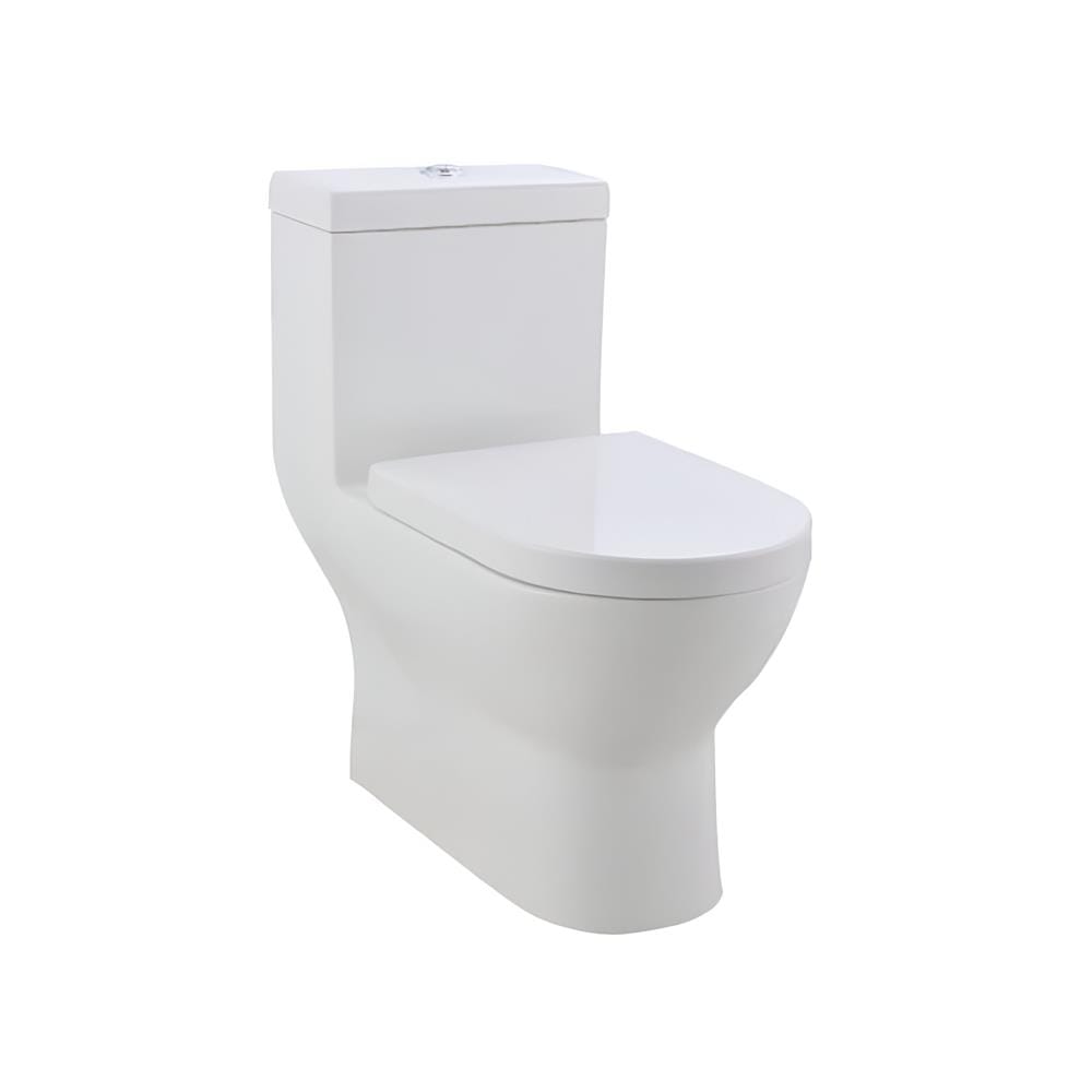 JOHNSON SUISSE ERIKA 1P TOILET SET WBSC950158WW (WBV9501) WHITE H74.50XW37XD71 CM