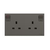 AVATARONC  13A 2 GANG SOCKET DG SCHNEIDER