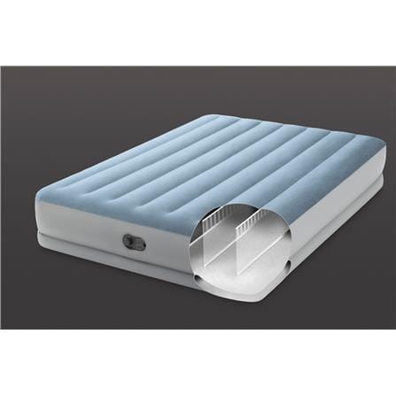 INTEX DURA-BEAM COMFORT AIRBED QUEEN 64159 WITH FAST FILLING USB PUMP