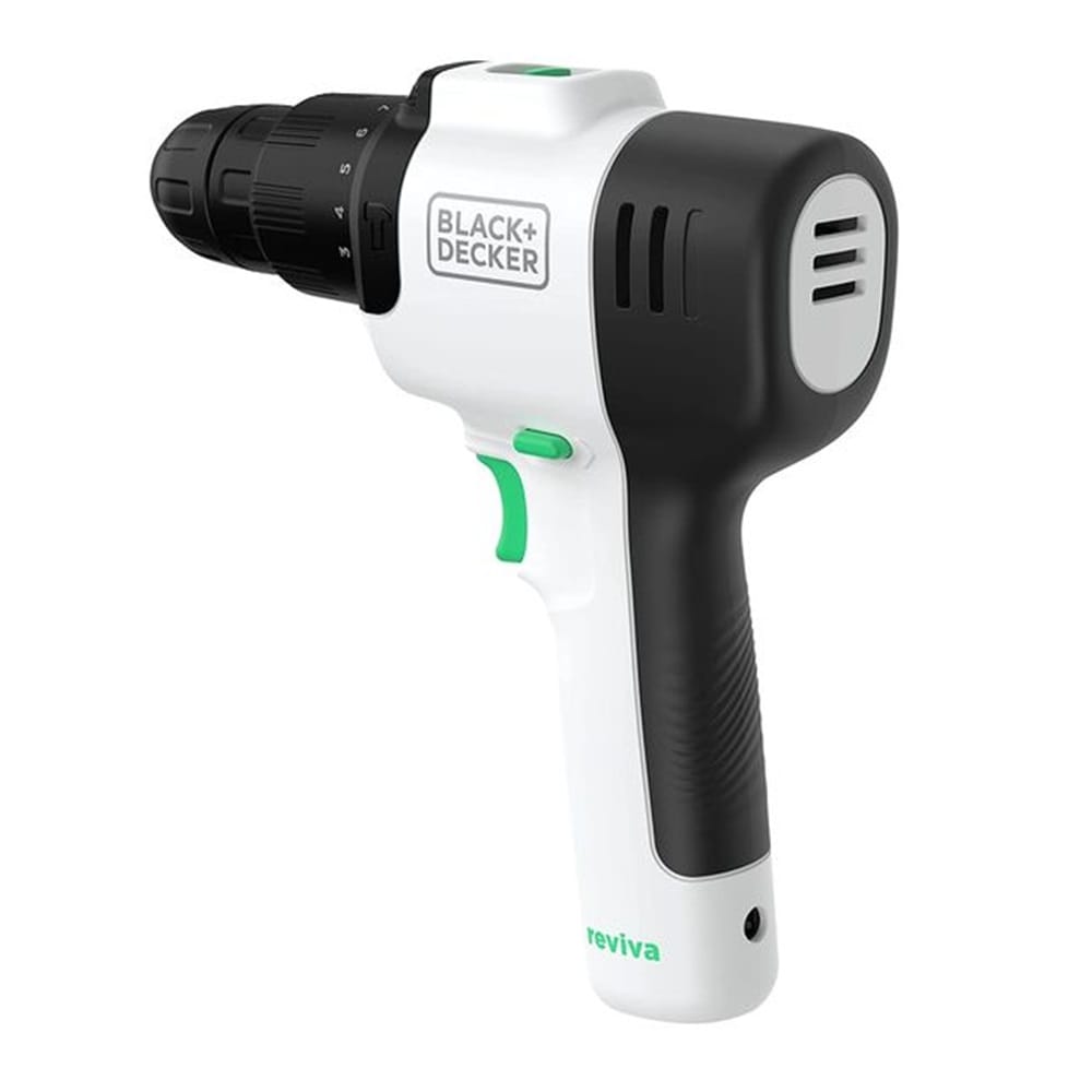 CORDLESS HAMMER DRILL BLACK & DECKER REVIVA REVHD12C-B1 12V