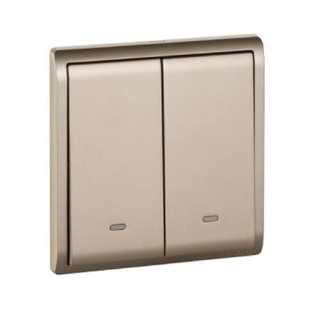 PIENO 2 GANG 2WAY SWITCH E8232L2F_WG_G11 SCHNEIDER
