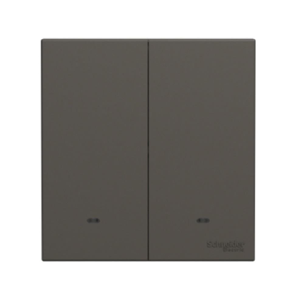 AVATARONC 2 GANG 1 WAY SWITCH DG SCHNEIDER