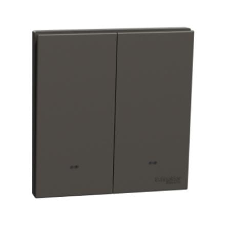 AVATARONC 2 GANG 1 WAY SWITCH DG SCHNEIDER