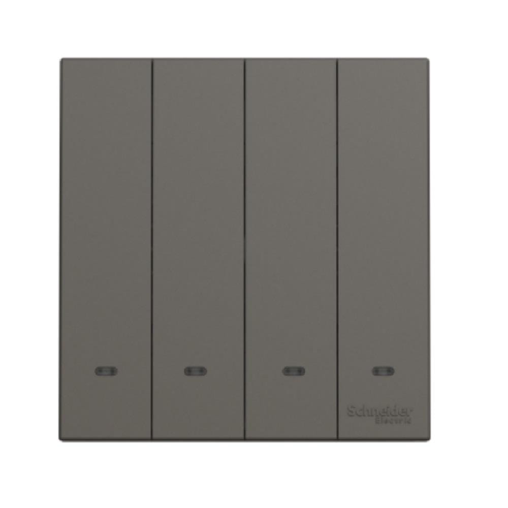 AVATARONC 4 GANG 1 WAY SWITCH DG SCHNEIDER