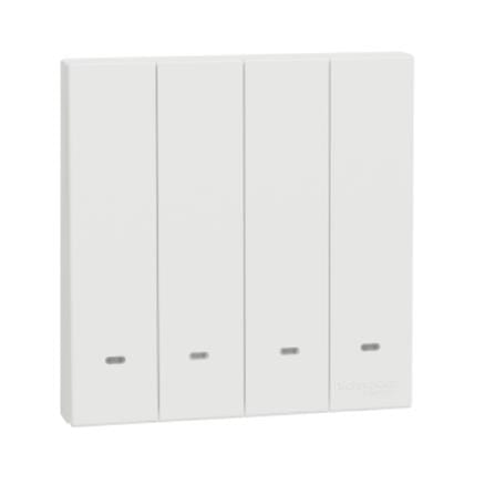 AVATARONC 4 GANG 1 WAY SWITCH WE SCHNEIDER