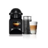 NESPRESSO COFFEE MACHINE INISSIA BLACK BUNDLE A3KD40-ME-BKNE5