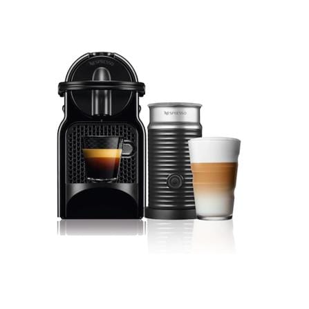 NESPRESSO COFFEE MACHINE INISSIA BLACK BUNDLE A3KD40-ME-BKNE5