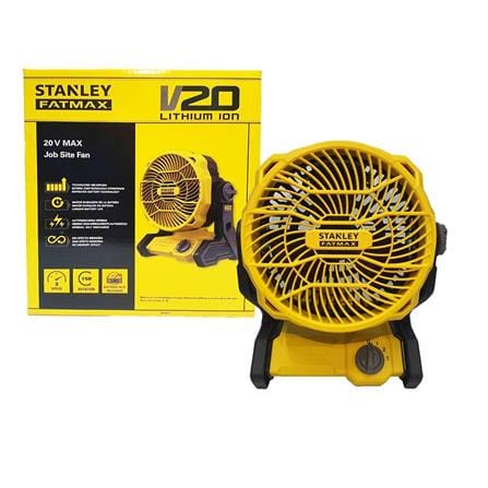 STANLEY&nbsp;CORDLESS 20V WORK FAN 3SPEED (SOLO)