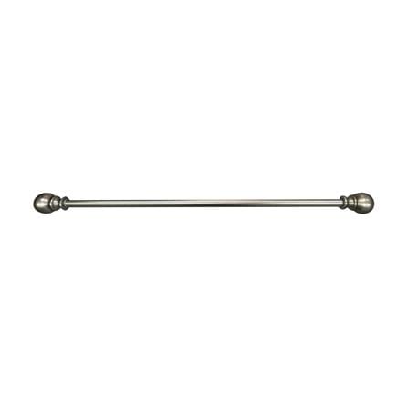 HLS CURTAIN ROD 25MM SPHERE 140-270CM SILVER