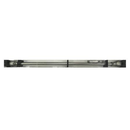 HLS CURTAIN ROD 25MM SPHERE 140-270CM SILVER