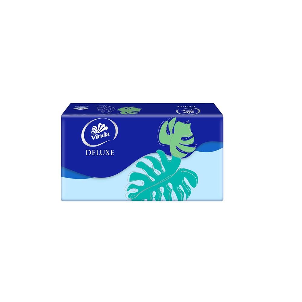VINDA DELUXE 3PLY FACIAL TISSUE SOFT PACK L (4X110S)