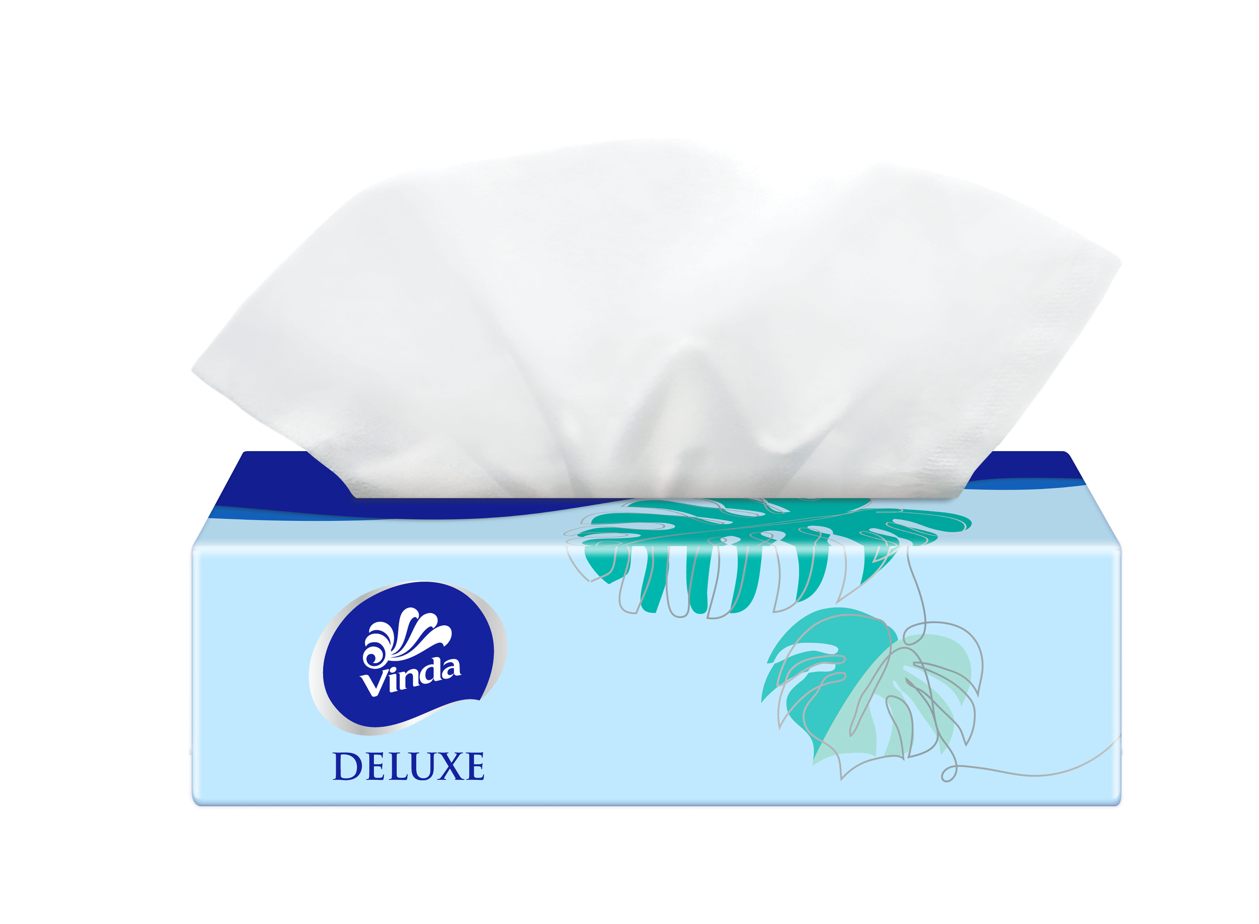VINDA DELUXE 3PLY FACIAL TISSUE SOFT PACK L (4X110S)