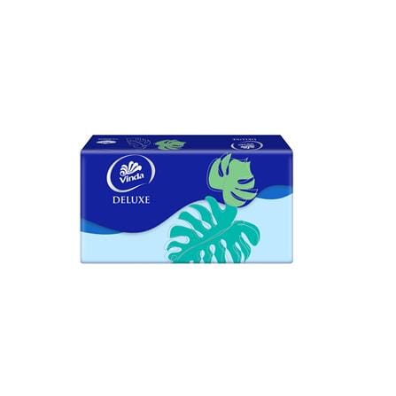 VINDA DELUXE 3PLY FACIAL TISSUE SOFT PACK L (4X110S)