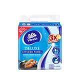 VINDA DELUXE KITCHEN TOWEL SOFT PACK 3X80S