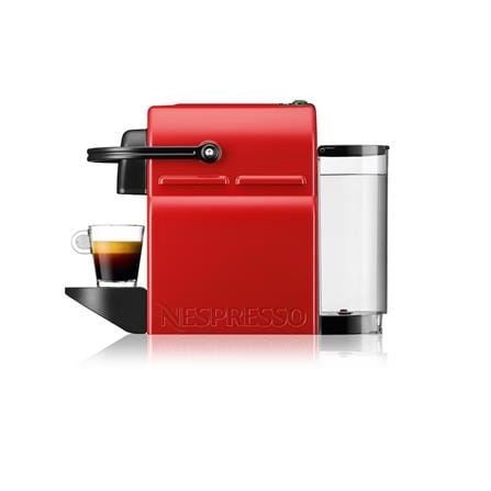 NESPRESSO COFFEE MACHINE INISSIA RED BUNDLE A3KC40-ME-RENE5