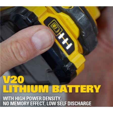 STANLEY&nbsp;CORDLESS 20V BRUSHLESS IMPACT DRIVER (X2 BATTERY INCLUDED)