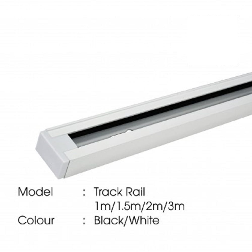 YETPLUS TRACK RAIL 2 METER WHITE
