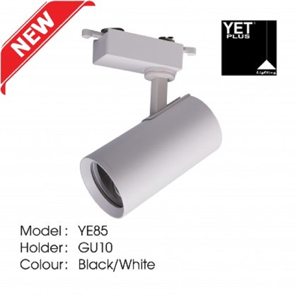 YETPLUS TRACK LIGHT YE85 GU10 WHITE