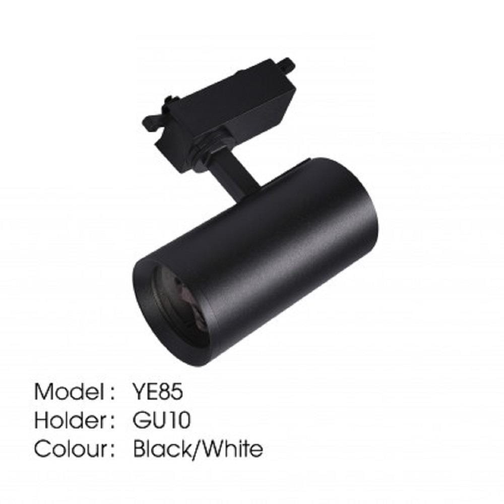 YETPLUS TRACK LIGHT YE85 GU10 BLACK