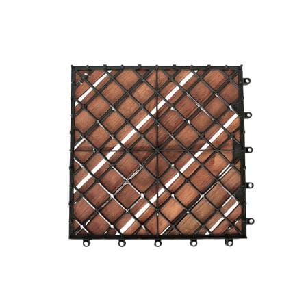 SPRING WOODEN DECK 8 SLATS 30X30CM