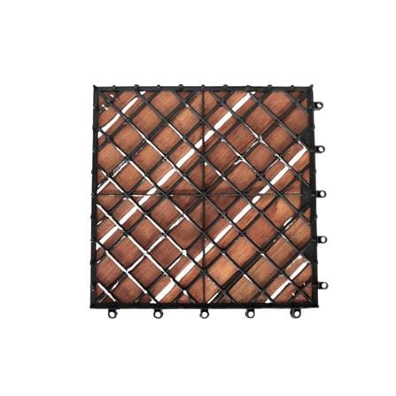 SPRING WOODEN DECK 16 SLATS 30X30CM