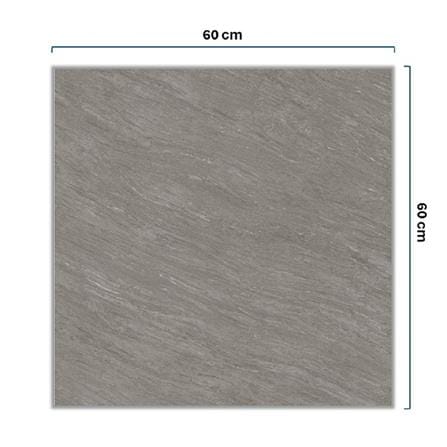 CITIGRES FLOORTILE MATT SURFACE 60x60CM MEDIUM GREY CGM66083 1.44M2