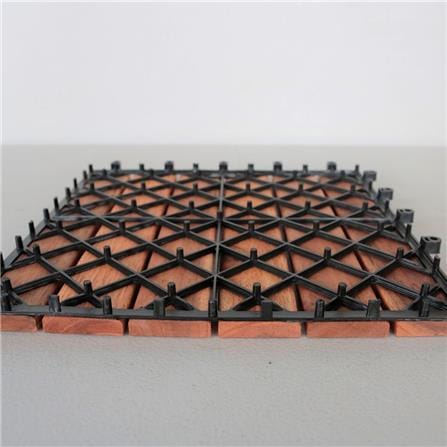 SPRING WOODEN DECK 6 SLATS 30X30CM