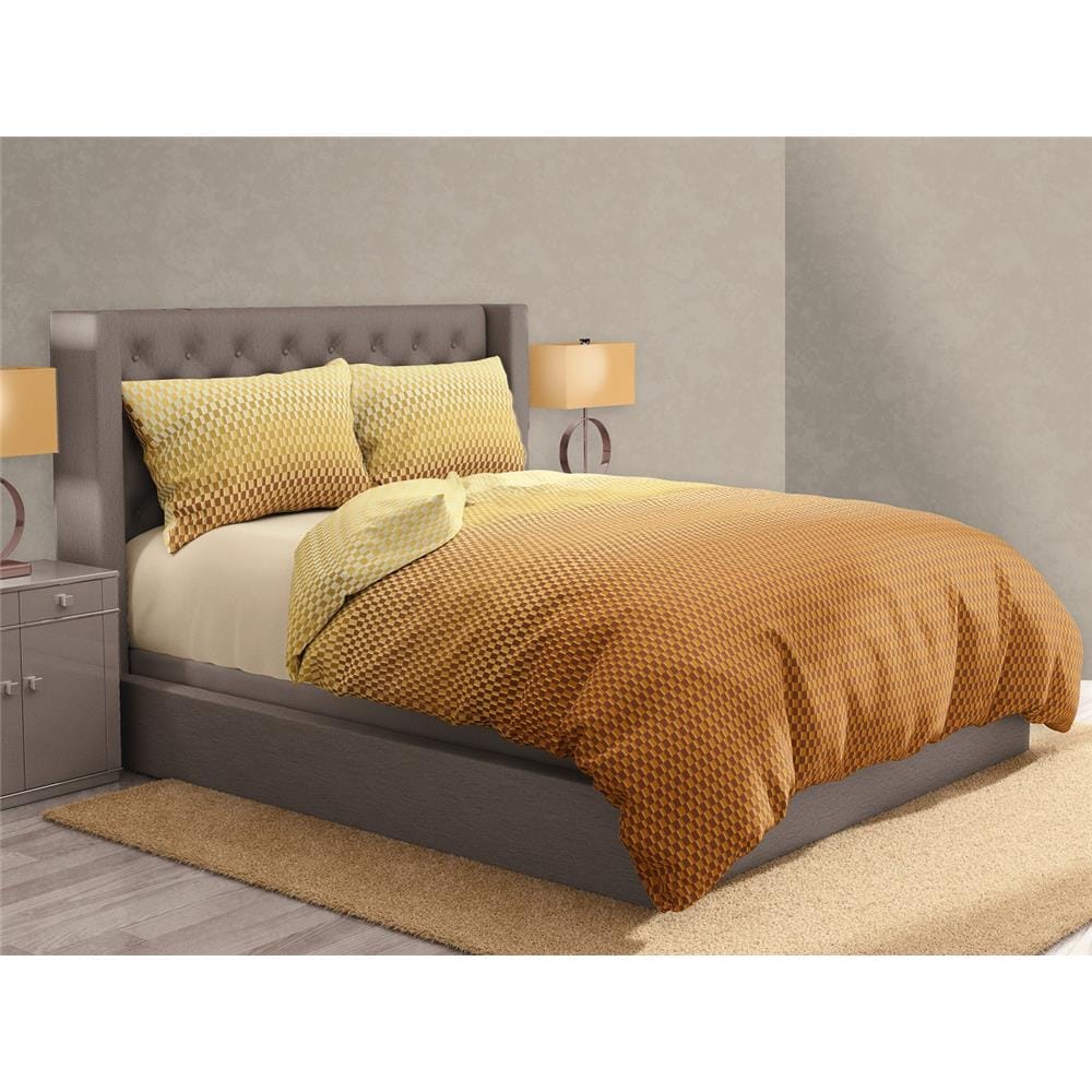 NORDIC HOME FITTED SHEET SET FRIGGA ELEMENT KING JIMMY OCHER