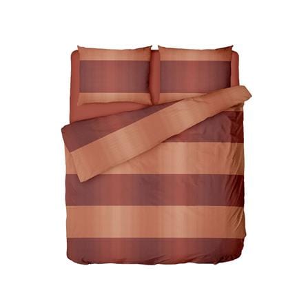 NORDIC HOME FITTED SHEET SET FRIGGA ELEMENT SUPER SINGLE DOVO SIENNA