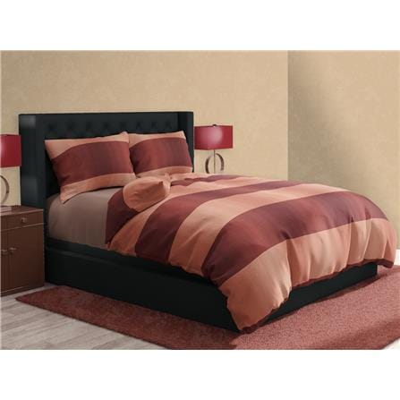 NORDIC HOME FITTED SHEET SET FRIGGA ELEMENT KING DOVO SIENNA