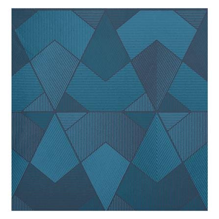 NORDIC HOME FITTED SHEET SET FRIGGA ELEMENT QUEEN GREYSON BLUE