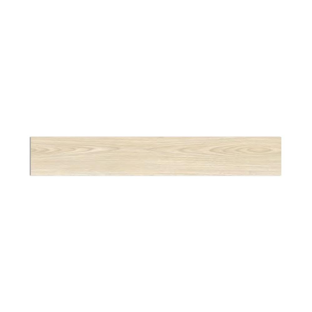 TARA VINYLTILE STICKER 22.8X122CM LIGHT WOOD 3MM 3.34M2
