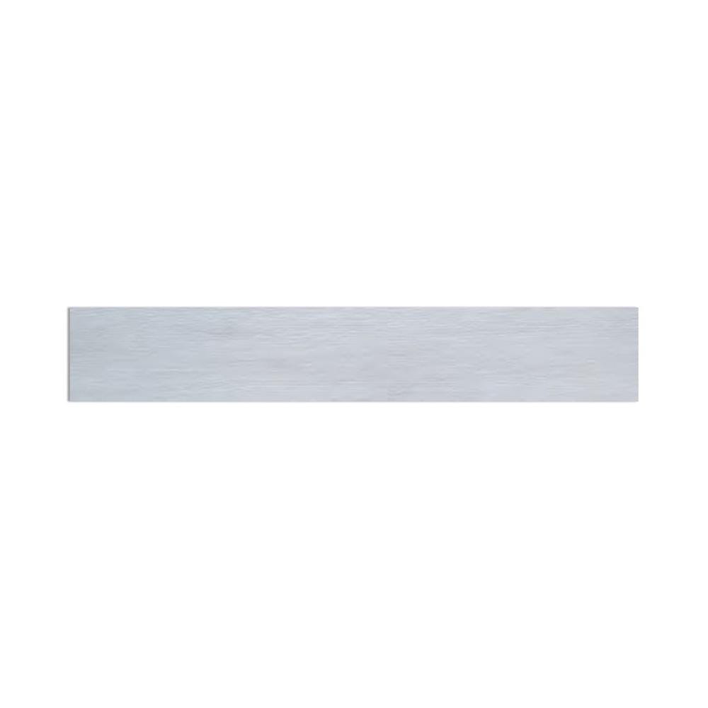 TARA VINYLTILE STICKER 22.8X122CM LIGHT GREY 3MM 3.34M2