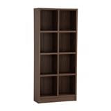 NUHOOM DAVE 8 COMPARTMENT FILE CABINET IN WALNUT COLOUR