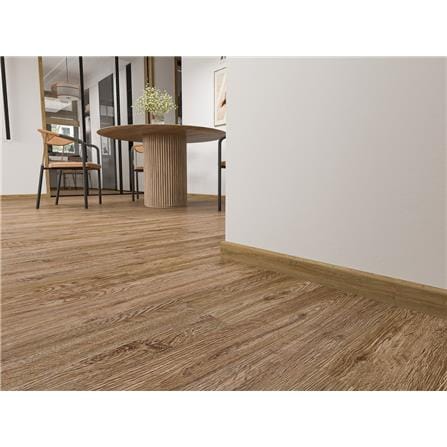 TARA SPC SKIRTING 240X8X1.2CM LIGHT BROWN DBV66