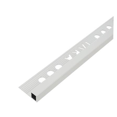 TARA CORNERTRIM ALUMINIUM TARA SQUARE 9MM SILVER2M
