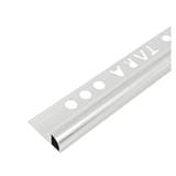 TARA CORNERTRIM ALUMINIUM CURVE 12MM SILVER2M