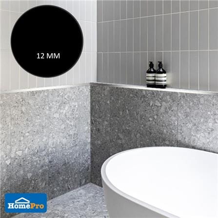 TARA CORNERTRIM ALUMINIUM CURVE 12MM SILVER2M