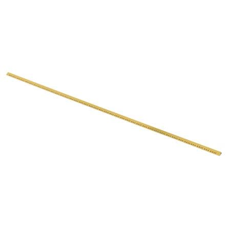 TARA CORNERTRIM ALUMINIUM SQUARE 12MM GOLD2M